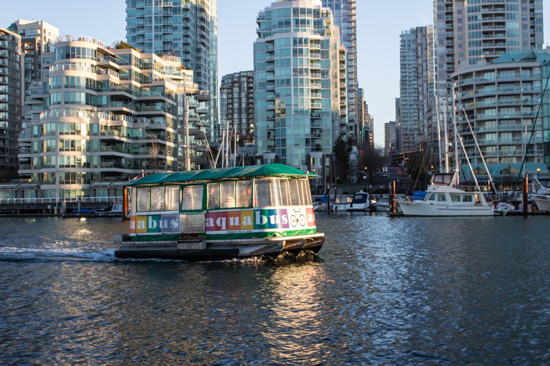Aquabus at Granville Island Vancouver